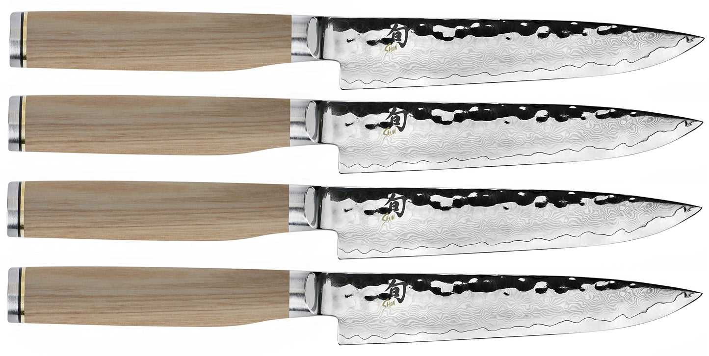 Shun Kanso 6.5" Hollow Ground Nakiri Knife, Handcrafted Japanese Vegetable Knife, AUS10A Stainless Steel Blade, Tagayasan Handle, Slicing Tool for Professional and Home Chefs