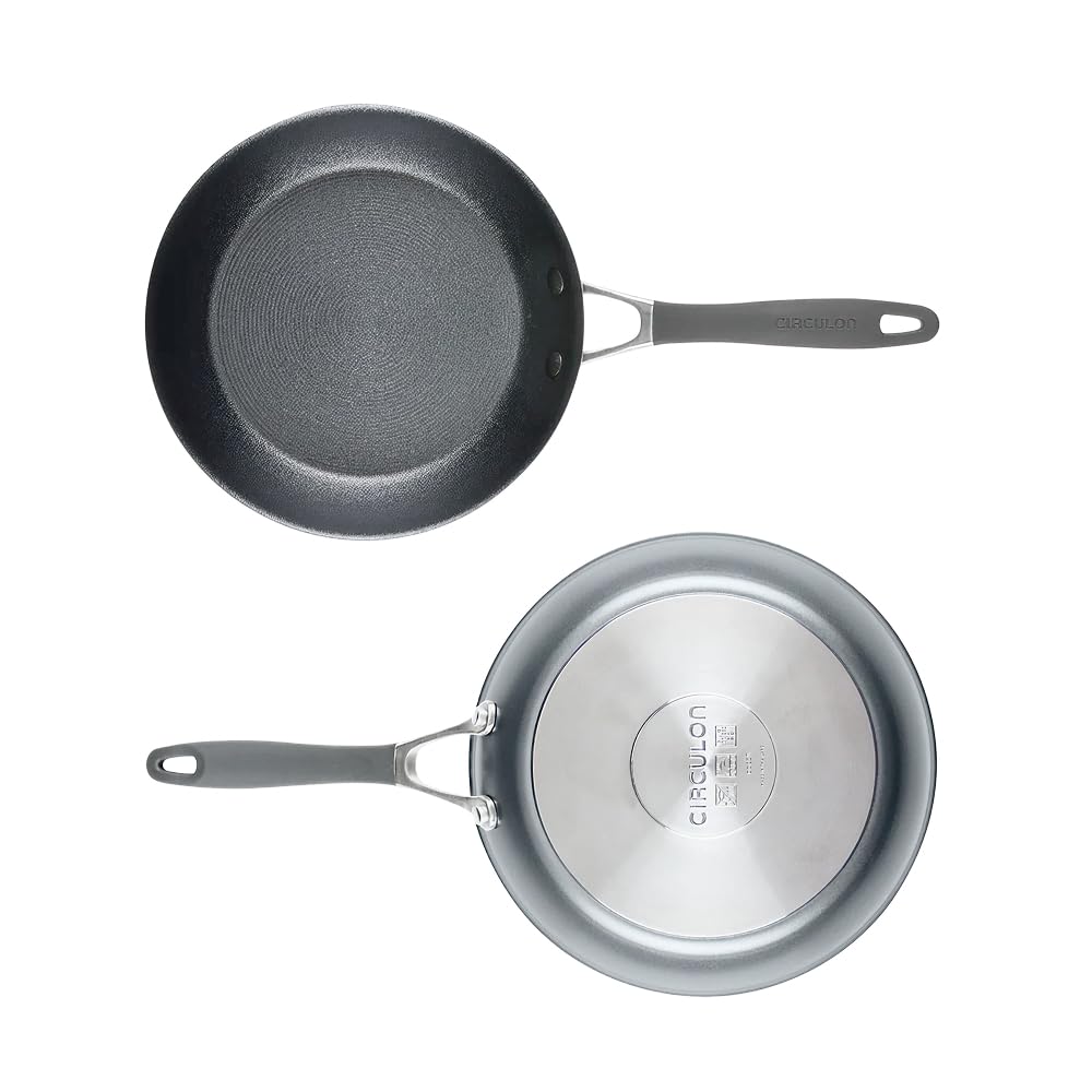 Circulon A1 Series with ScratchDefense Nonstick Induction Pots and Pans Cookware Set, Induction Cookware, Kitchen Essentials, 9-Piece, Graphite