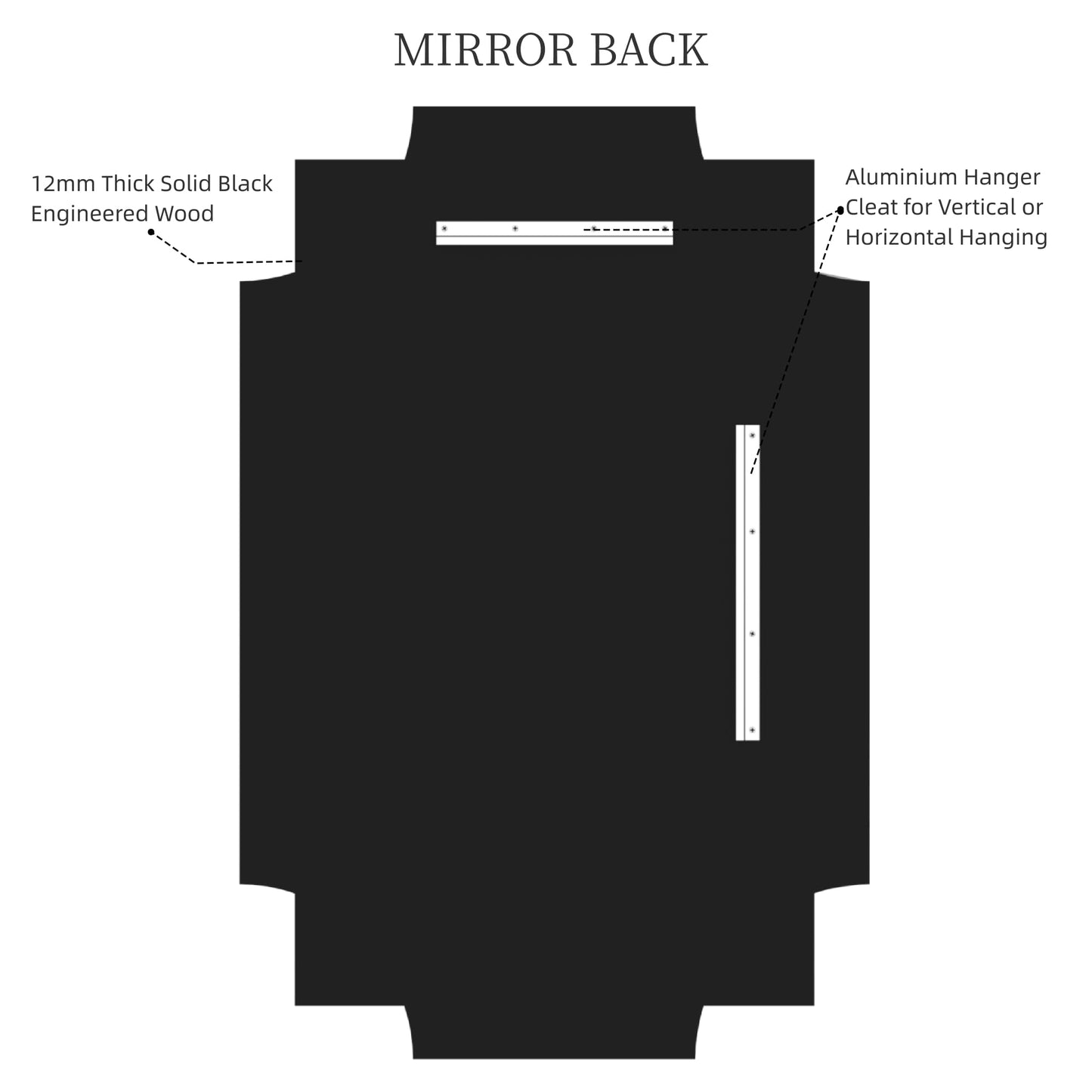 Kelly Miller 32"x48" Large Gold Mirror for Wall, Modern Decorative Mirror Rectangle Wall Vanity Mirror Bevelled Full Length for Bathroom Living Room Bedroom Farmhouse Fireplace Entryway