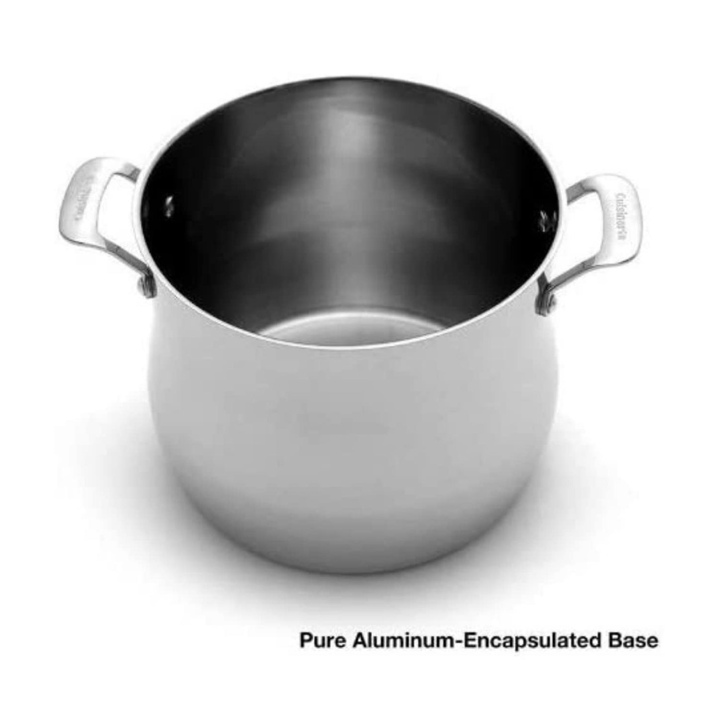 Cuisinart Contour Stainless 13-Piece Cookware Set with 12-Quart Stockpot Bundle