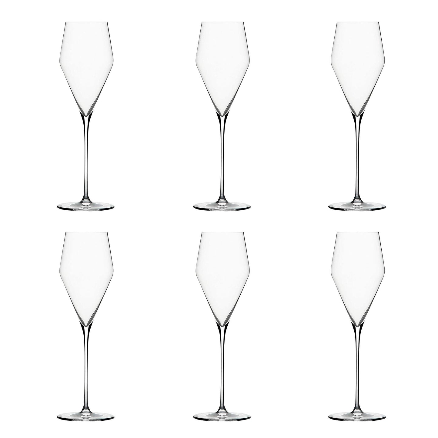 Zalto Denk'Art Champagne Glass Hand-Blown Crystal - Boxed Set of 6