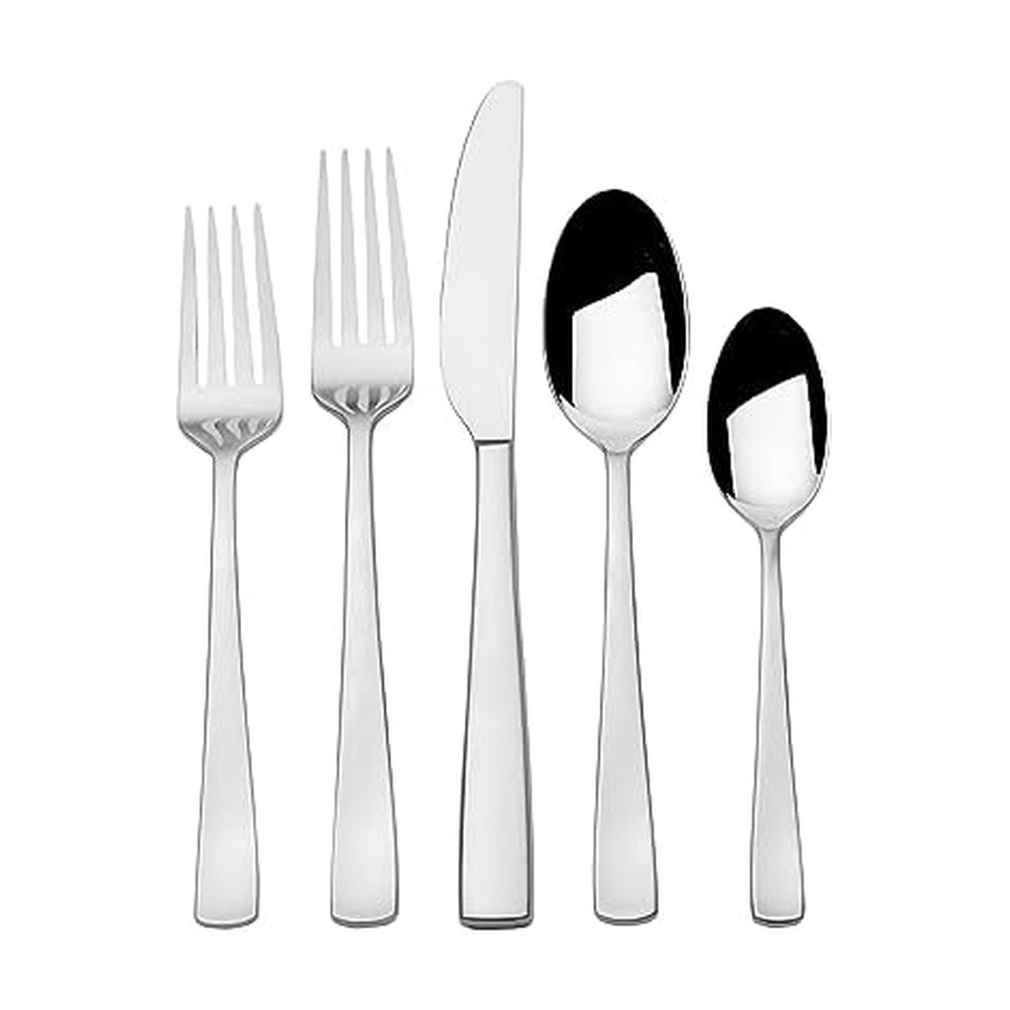 Mikasa Barrett 18.10 45 Piece Stainless Steel Cutlery Set, Service For 8