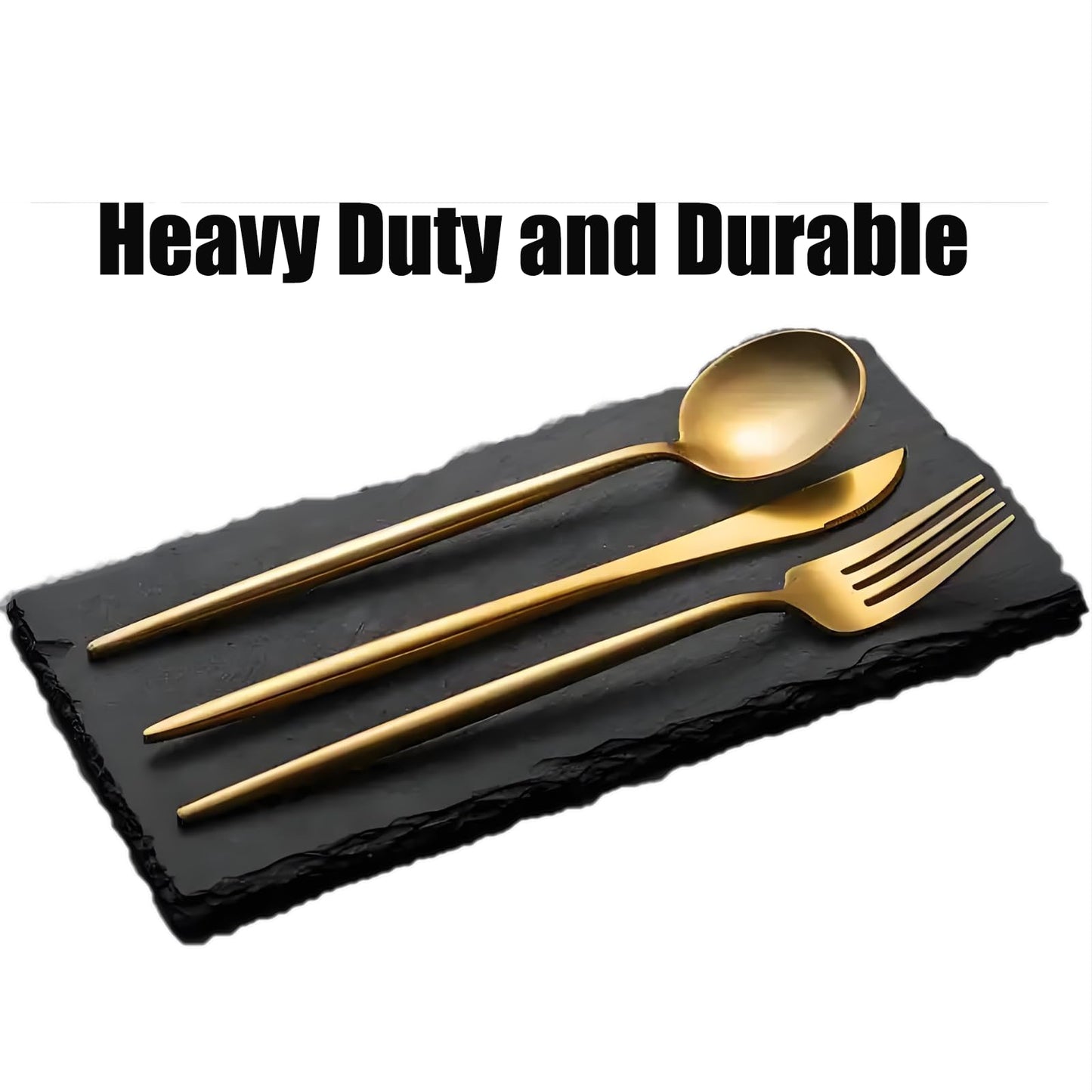 600-Piece Food Grade Gold Silverware Set, Luxury Flatware Set for 120 - Premium Stainless Steel Cutlery Set with Spoons Forks Knives, Shiny Gold Polished Kitchen Utensils for Home Restaurant Hotel
