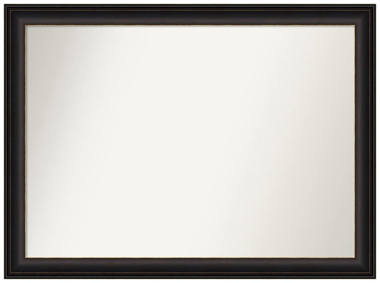 Amanti Art Bronze Wall Mirror 32x43 Trio Oil Rubbed Bronze Rectangle Bathroom Mirror for Wall Decor Living Room, X-Large Traditional Frame, Hangs Horizonally and Vertically, Bathroom Decor,