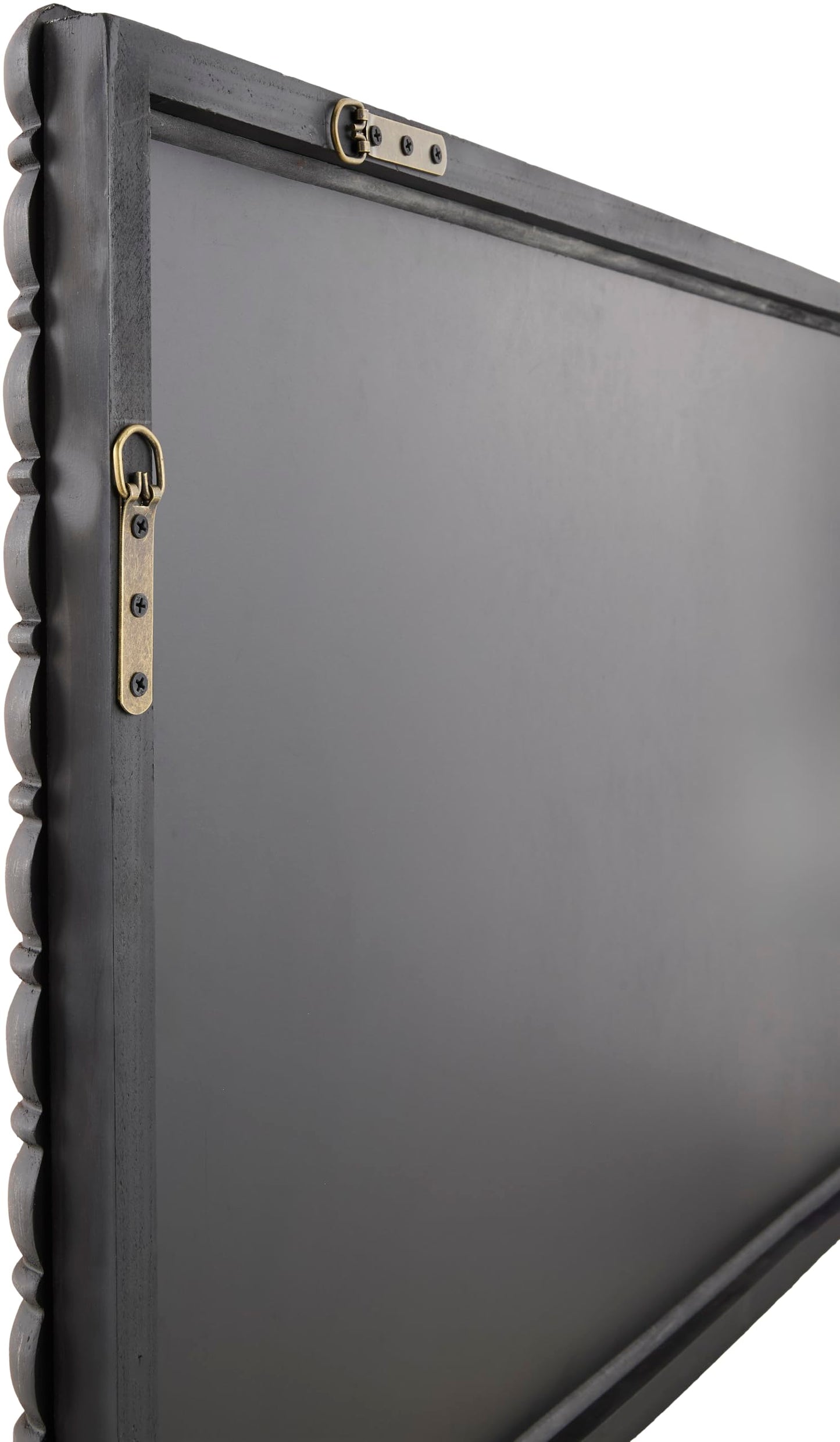 Livabliss x Galey Alix Karling Blair Traditional Full Length Mirror, 72" H x 47" W x 3" D, Black