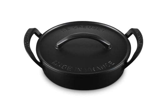 Le Creuset Alpine Outdoor Collection Enameled Cast Iron Round Utility Pan, 3.5 qt.