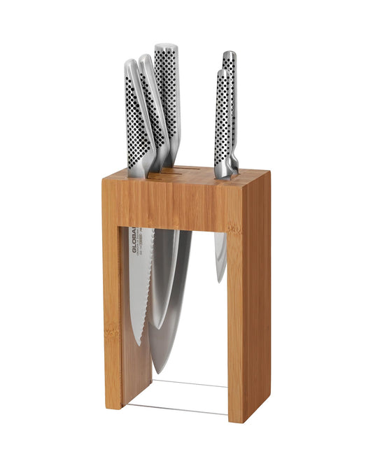 Global Osaka 6 Piece Knife Block Set