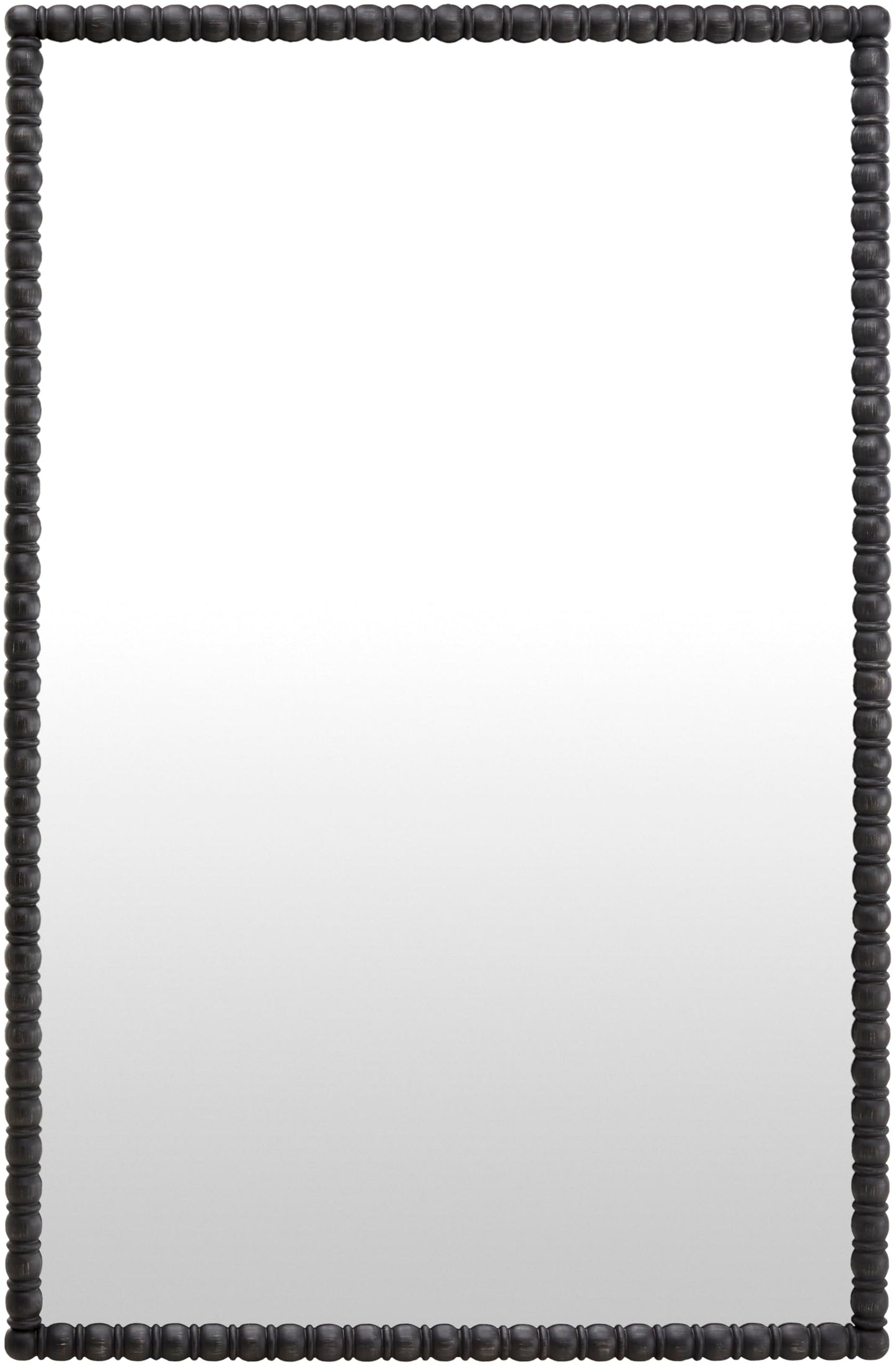 Livabliss x Galey Alix Karling Blair Traditional Full Length Mirror, 72" H x 47" W x 3" D, Black