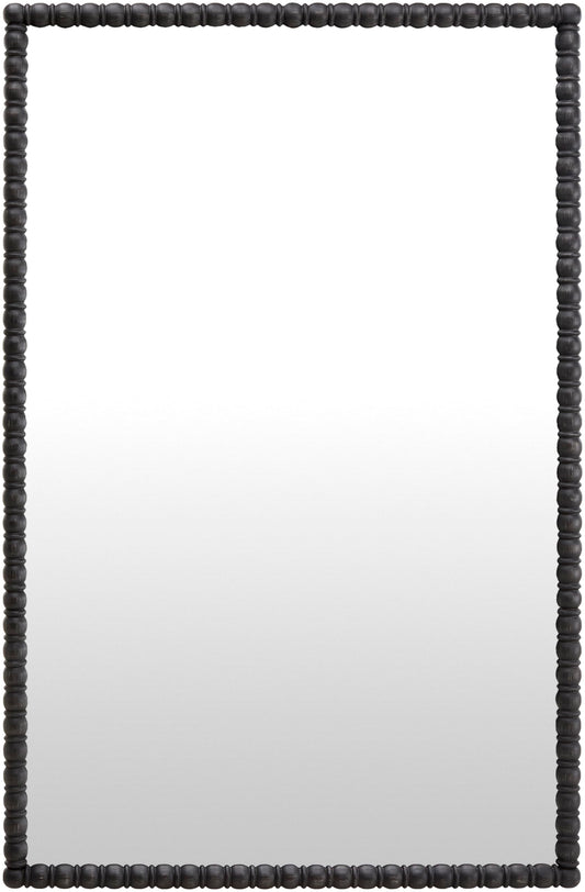 Livabliss x Galey Alix Karling Blair Traditional Full Length Mirror, 72" H x 47" W x 3" D, Black