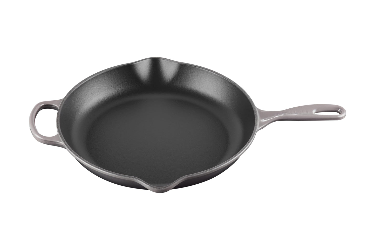 Le Creuset Enameled Cast Iron Signature Iron Handle Skillet, 11.75", Oyster