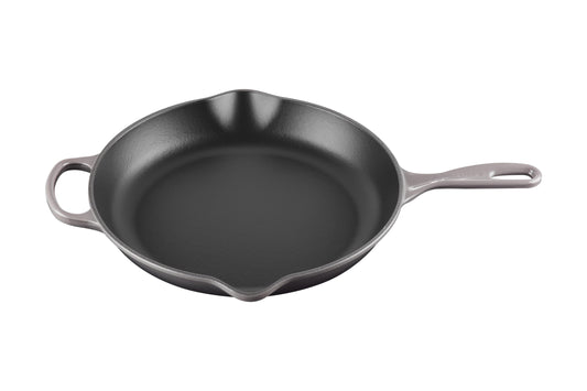 Le Creuset Enameled Cast Iron Signature Iron Handle Skillet, 11.75", Oyster