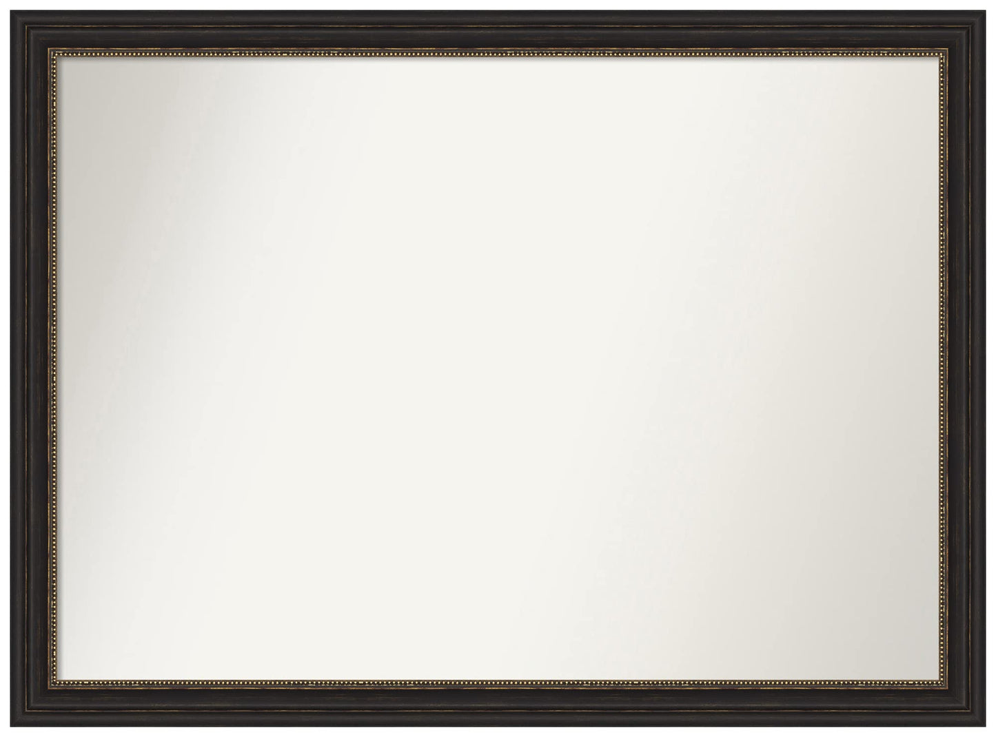 Amanti Art Bronze Wall Mirror 31x42 Accent Bronze Narrow Rectangle Bathroom Mirror for Wall Decor Living Room, X-Large Traditional Frame, Hangs Horizonally and Vertically, Bathroom Decor, Non-Beveled
