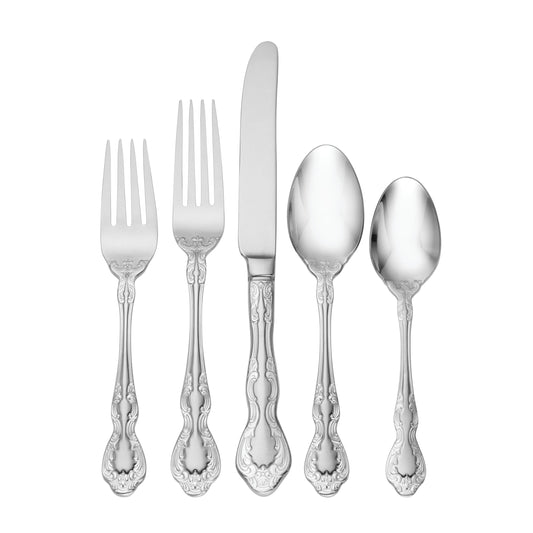 Oneida Mandolina 65-Piece Flatware Set, Service for 12