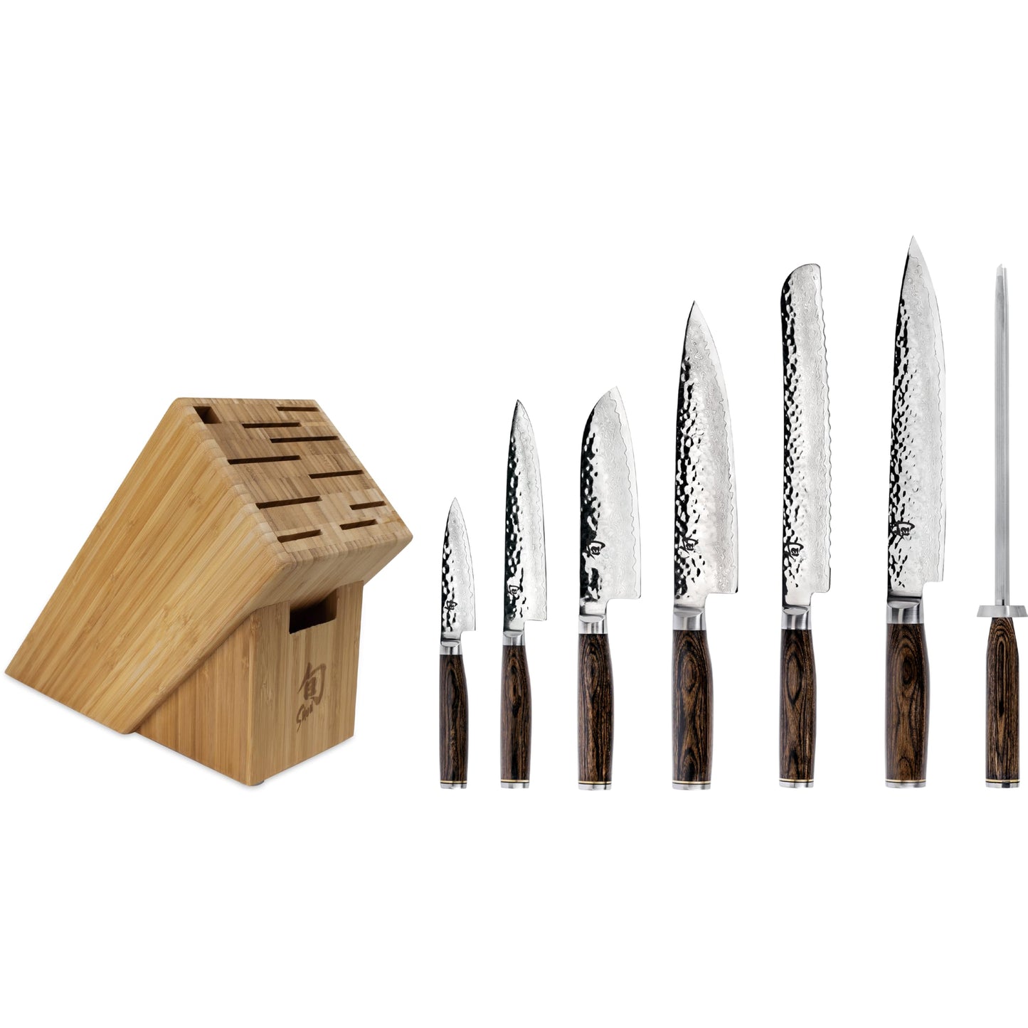 Shun Premier 8 Pc Professional Knife Block Set