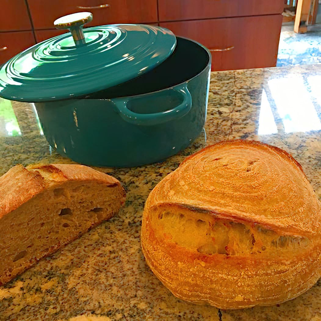 Chantal Cast Iron Dutch Oven Set, 3 and 7 qt, US Formulated Premium Enamel, Cobalt Blue