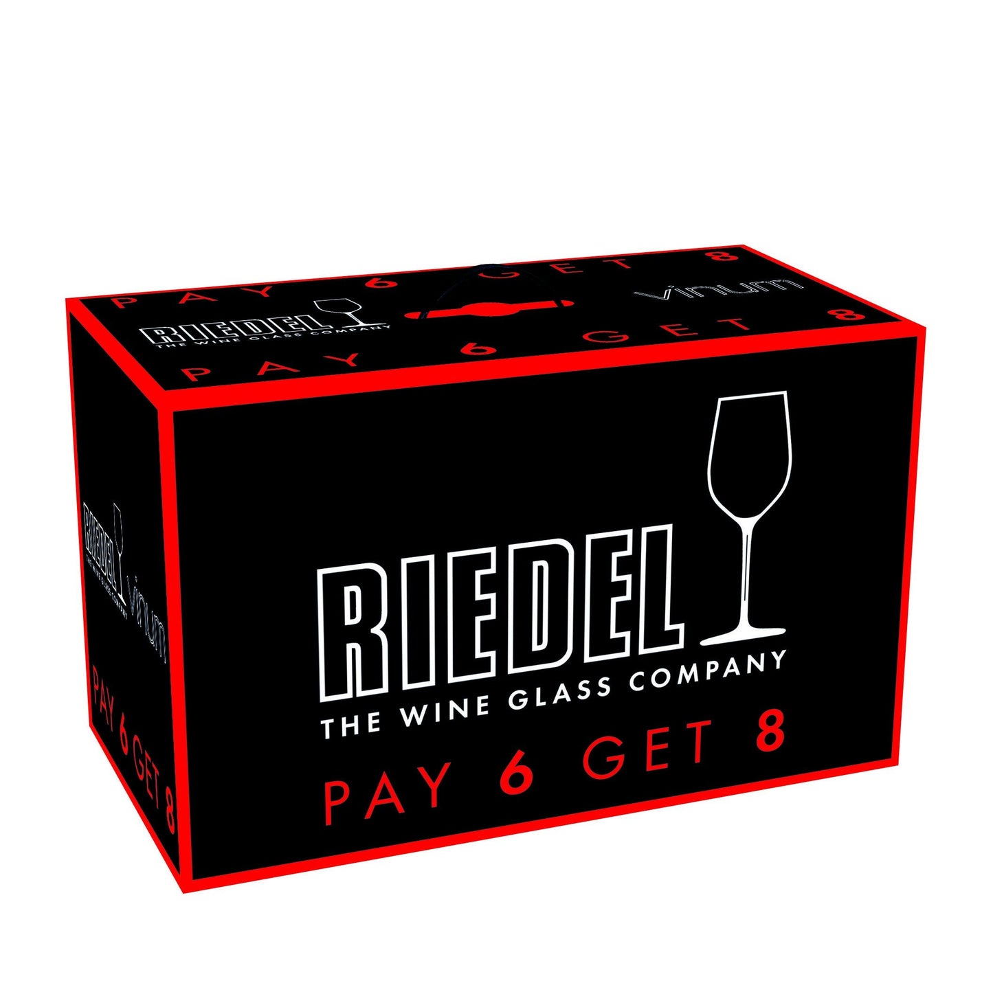 Riedel Vinum Viognier/Chardonnay Glasses, Pay for 6 Get 8
