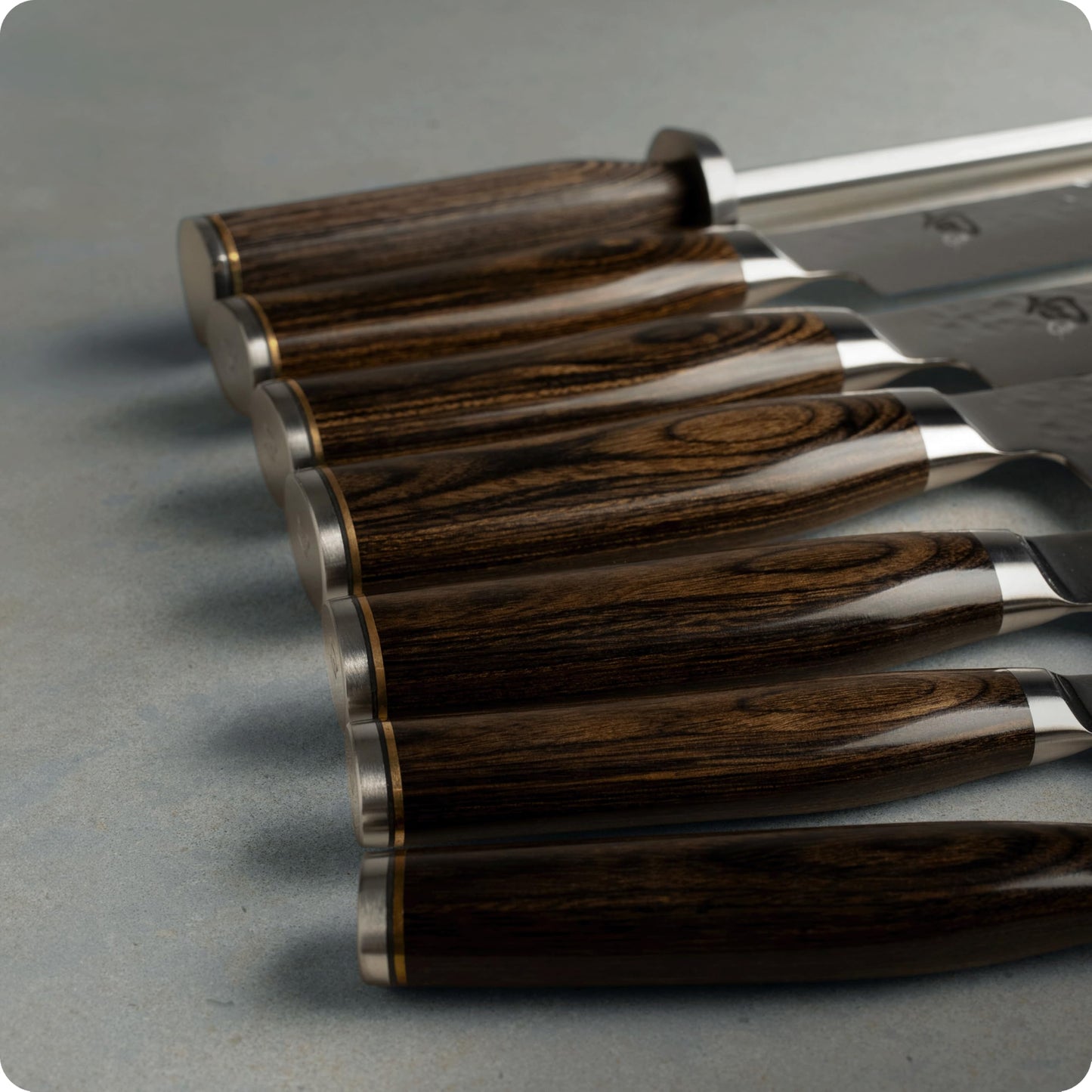 Shun Premier 8 Pc Professional Knife Block Set