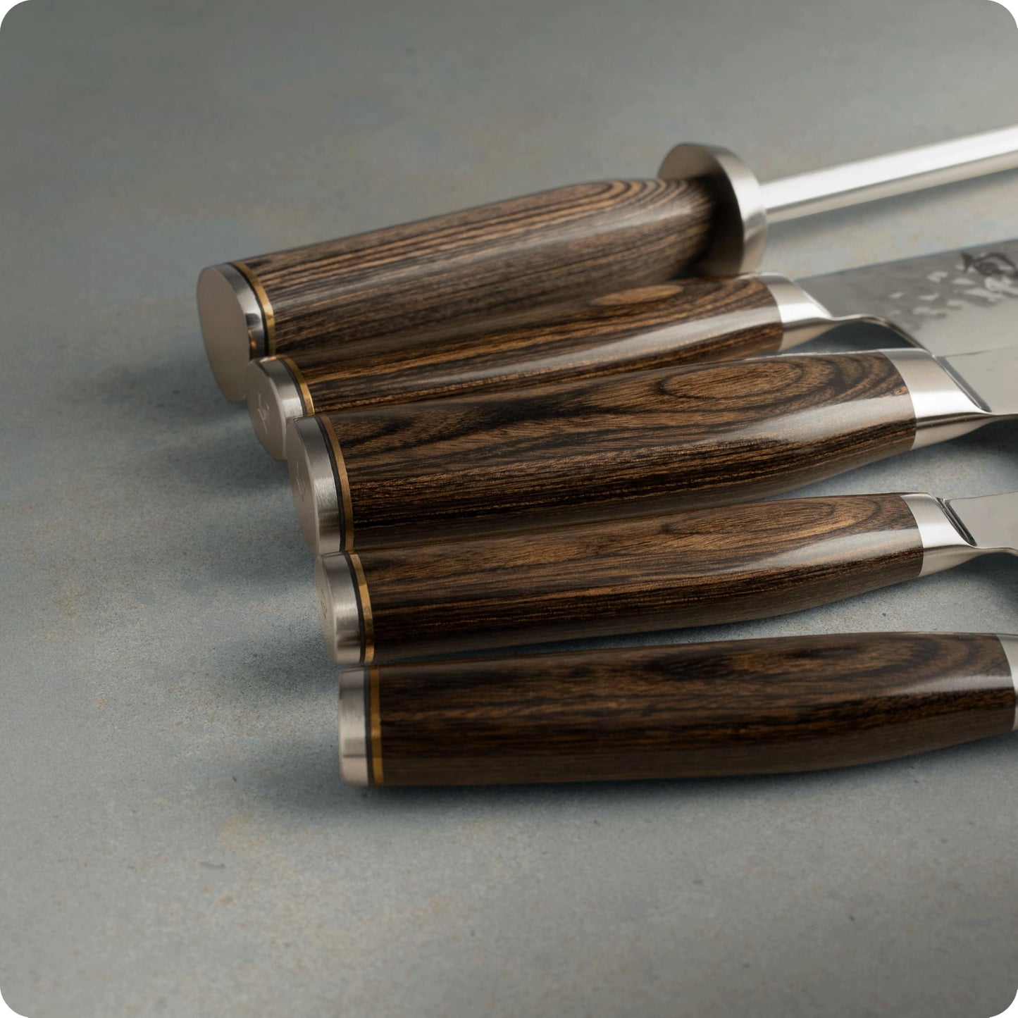Shun Shiranami 6 Piece Knife Block Set
