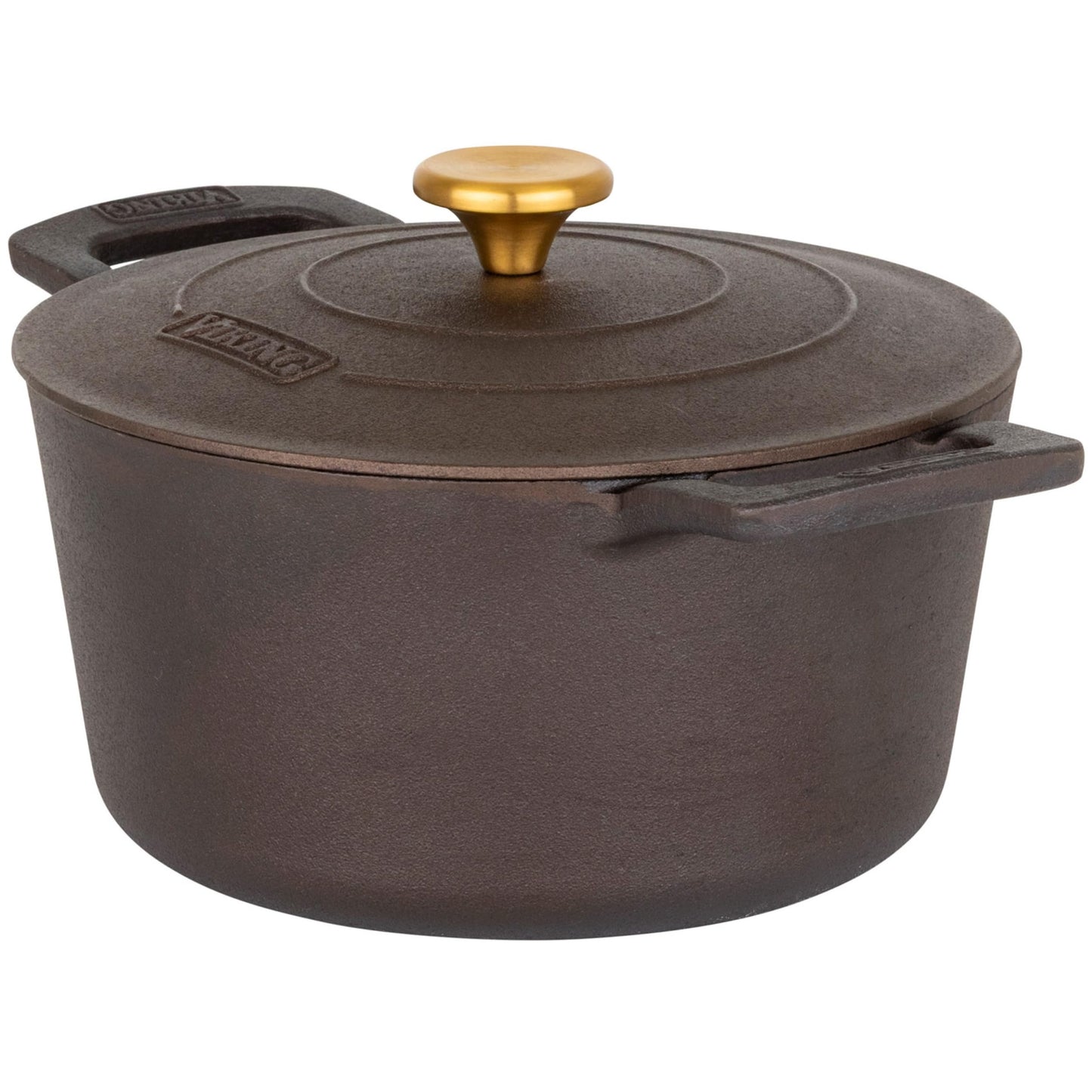 Viking Nonstick 5 Quart Dutch Oven with Self-Basting Lid, Bronze Cast Iron Cookware Pot, Made without PFAS, Induction Compatible, Oven Safe to 500F