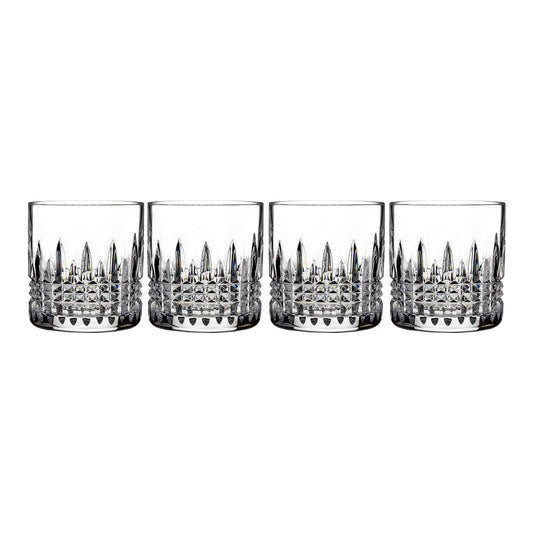 Waterford Connoisseur Lismore Diamond Straight Tumbler Set of 4
