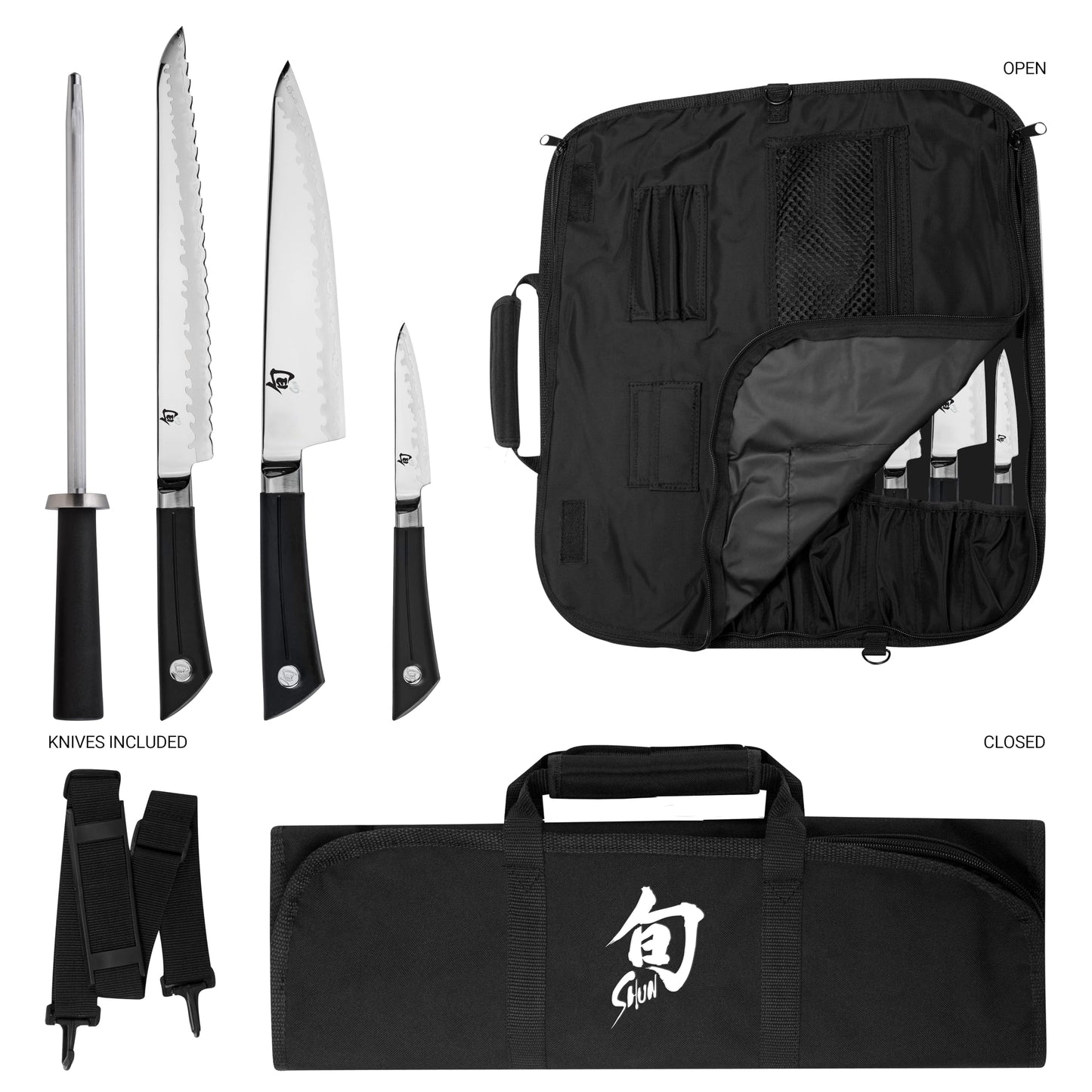 Shun Sora 5 Pc Student Knife Set