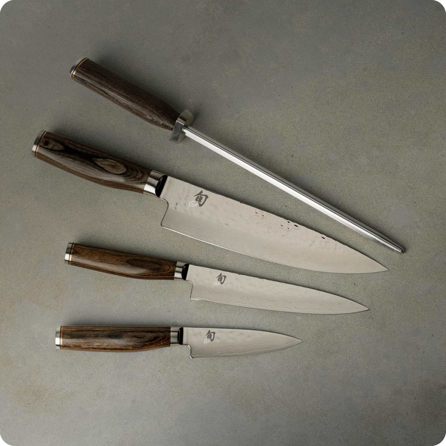 Shun Premier 5 Pc Starter Knife Block Set
