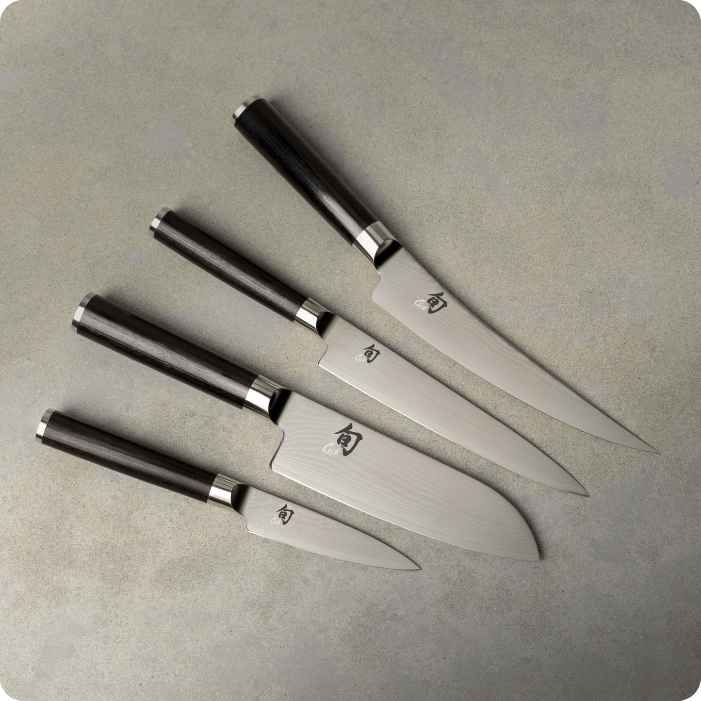Shun Classic 9 Pc Chef's Choice Knife Block Set