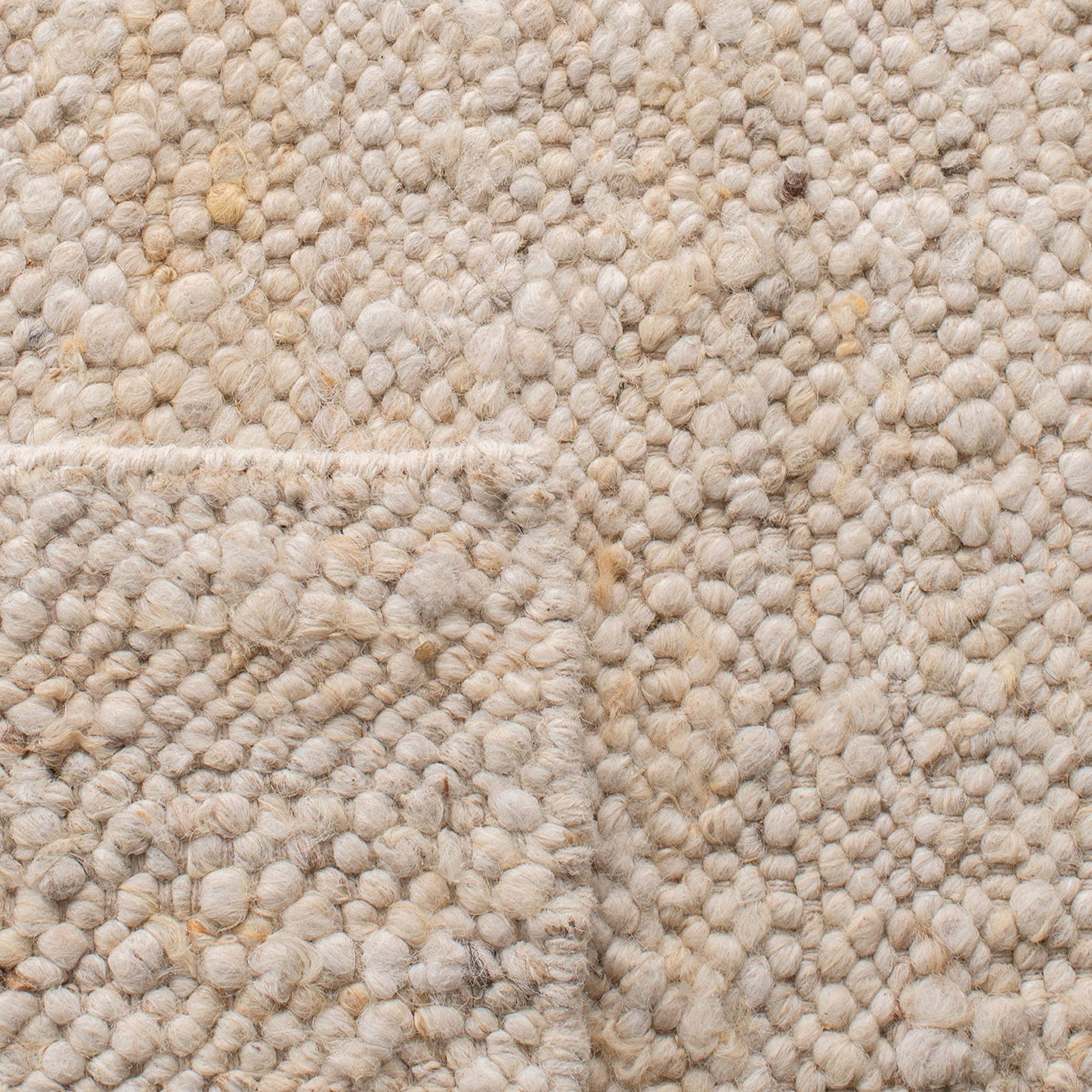 SAFAVIEH Area Rug 8x10 - Natura Collection - Large - Ivory, Handmade Wool, Ideal for Living Room, Bedroom, Dining Space (NAT263A)