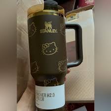 Chocolate Brown Stanley Quencher  40oz Stainless Steel Vacuum Insulated Tumbler with Handle & Straw